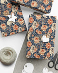 Blooming Bulldog Beauty Gift Wrap Papers