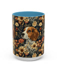 Beagle Blossoms Accent Coffee Mug