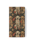 Blossoming Labradors Bouquet Flip Cases