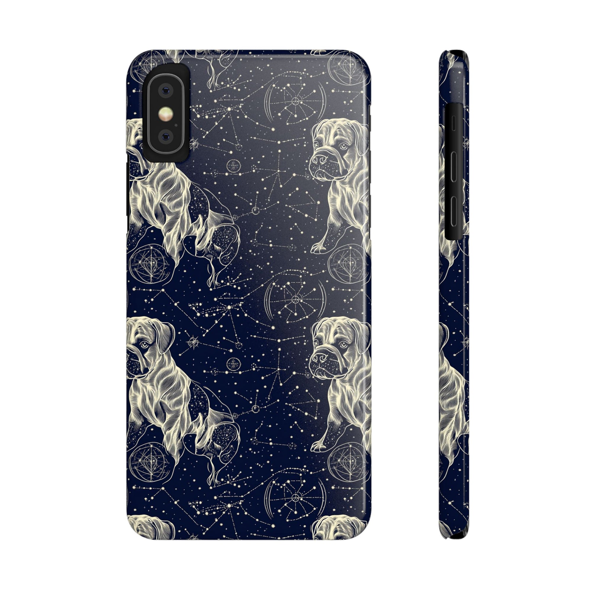 Celestial Boxer Bliss Slim Phone Cases