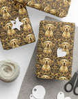 Royal Pawsitivity Labs Wrapping Paper