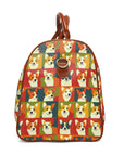 Corgi Chic Popart Pup Waterproof Travel Bag