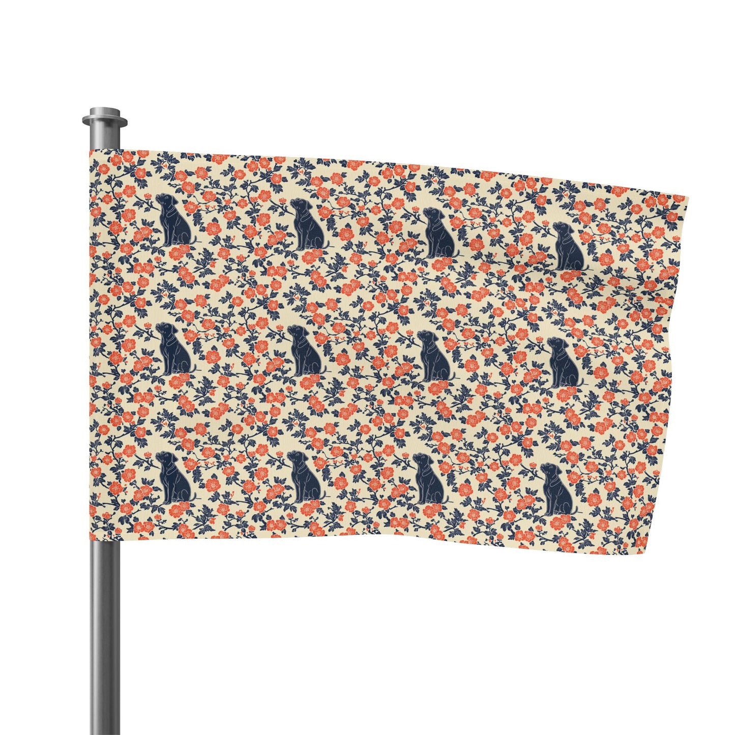 Bloomiful Lab Bouquet Flag