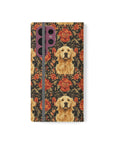 Golden Pawsatronic Tapestry Flip Cases