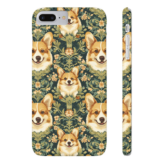 Corgi Charmz Slim Phone Cases