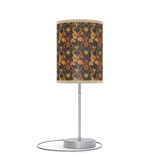 WhimsiWooly Shepherd Spritz Lamp on a Stand