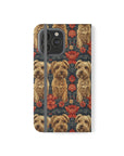 Yorkie Charm Twins Flip Cases