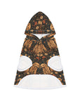 Fanciful Golden Paradise Blossom Pet Hoodie