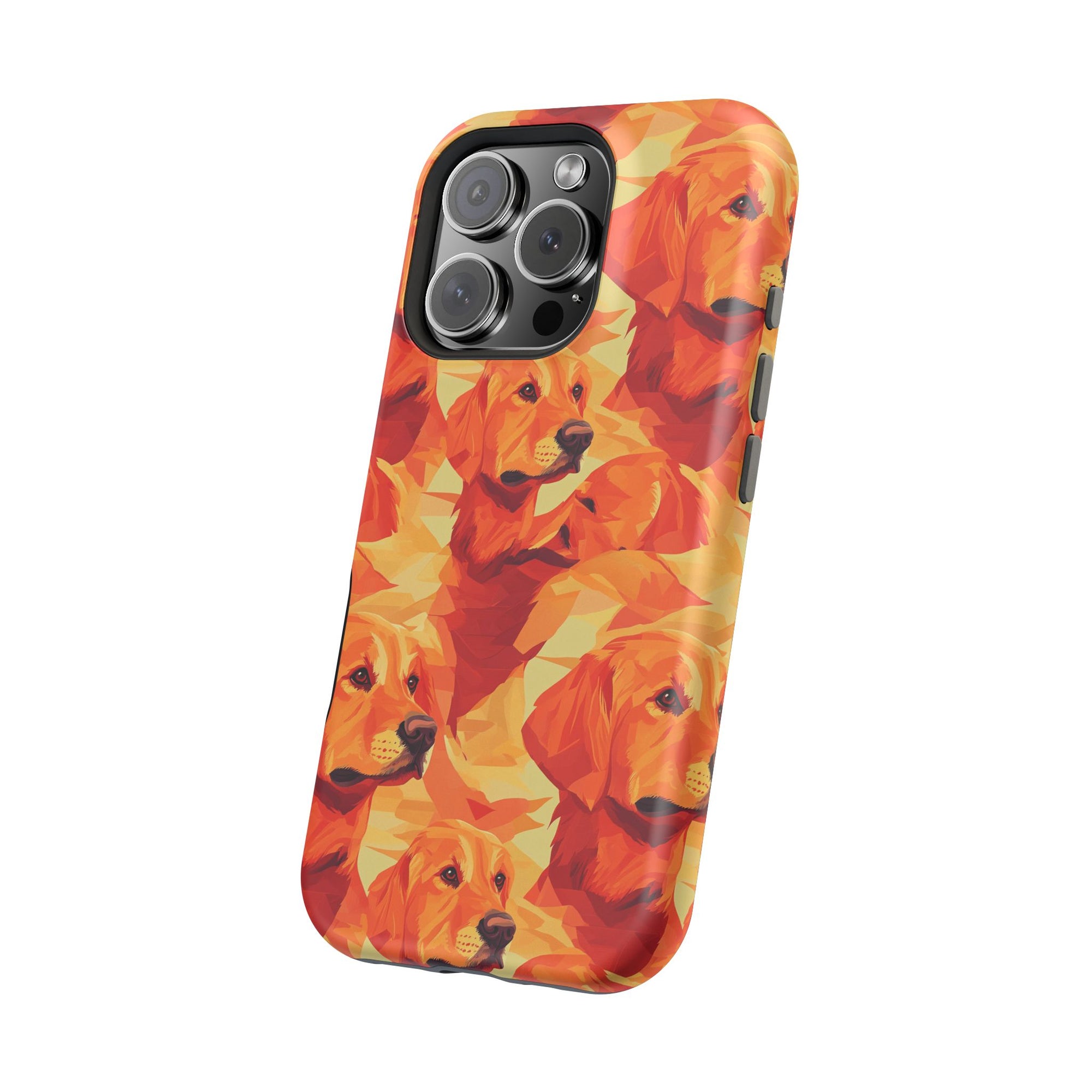 Golden Glamour Paws Magnetic Tough Cases