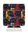 Chic Canine Checkmate - Frenchie Edition Can Cooler Sleeve