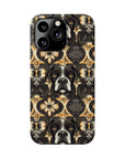 Manor Pup Boxer Royale Slim Phone Cases