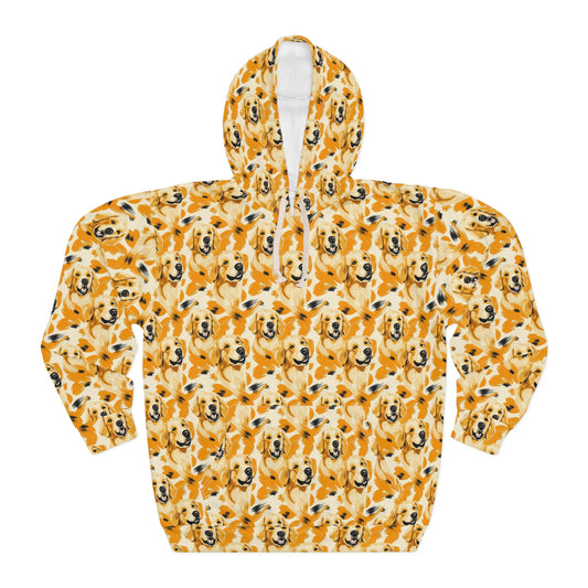 Golden Glitz 'n Glamour Woofwear Unisex Pullover Hoodie