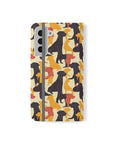 Modern Charm Labrador Chic Flip Cases