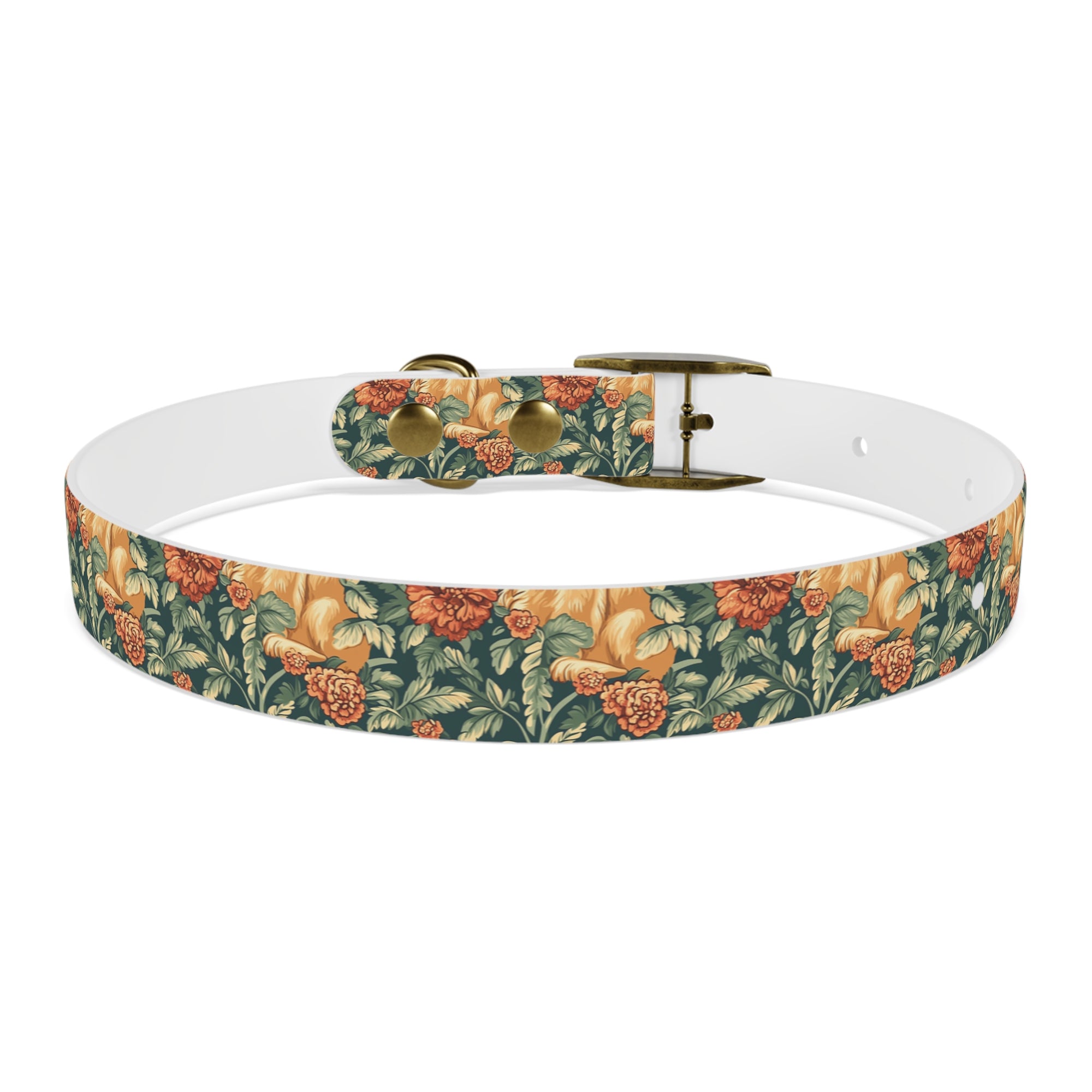 Blooming Goldie Glam Dog Collar