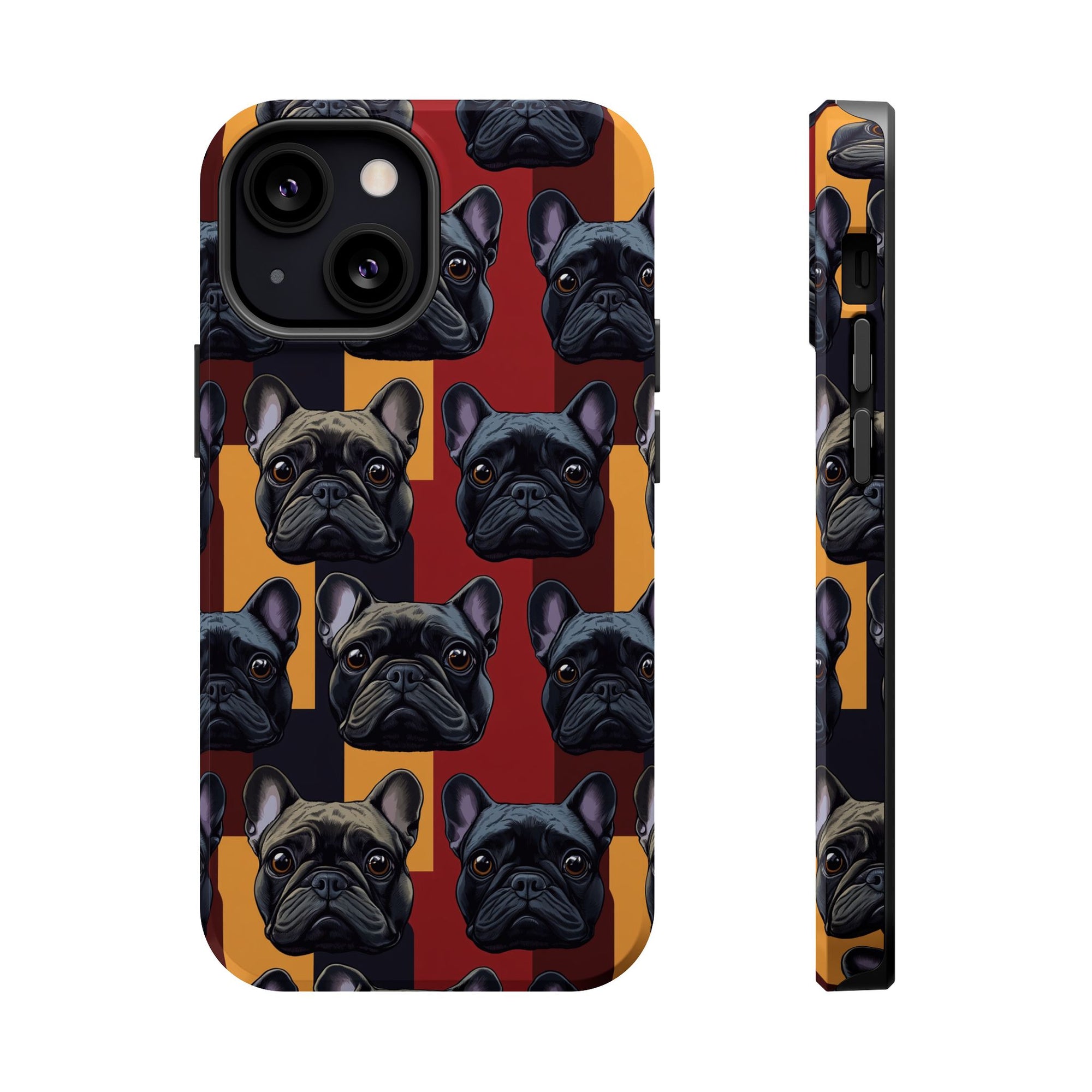 Chic Canine Checkmate - Frenchie Edition Magnetic Tough Cases