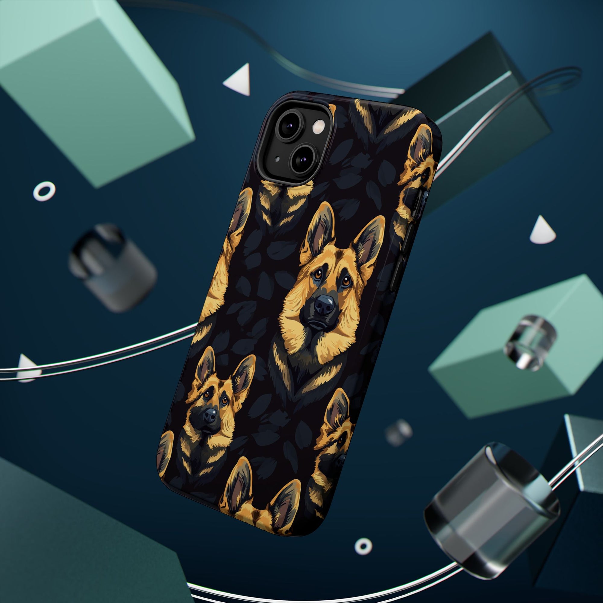 Majestic Hound Couture: German Shepherd LuxeBlend Magnetic Tough Cases