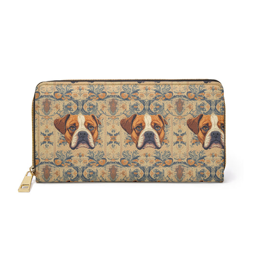 Bowtie Boxer Bliss Zipper Wallet