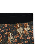 Beagle Blossom Bonanza Men's Boxers