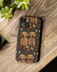 Fanciful Golden Paradise Blossom Slim Phone Cases