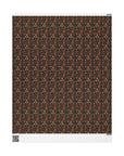 Dapper Dachshund Embroidery Elegance Wrapping Paper