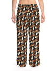 Beagle Glimmer Gaze Glamour Women's Pajama Pants