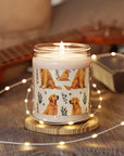 Golden Glamour Paws - Luxe Licks for Regal Retrievers Scented Soy Candle