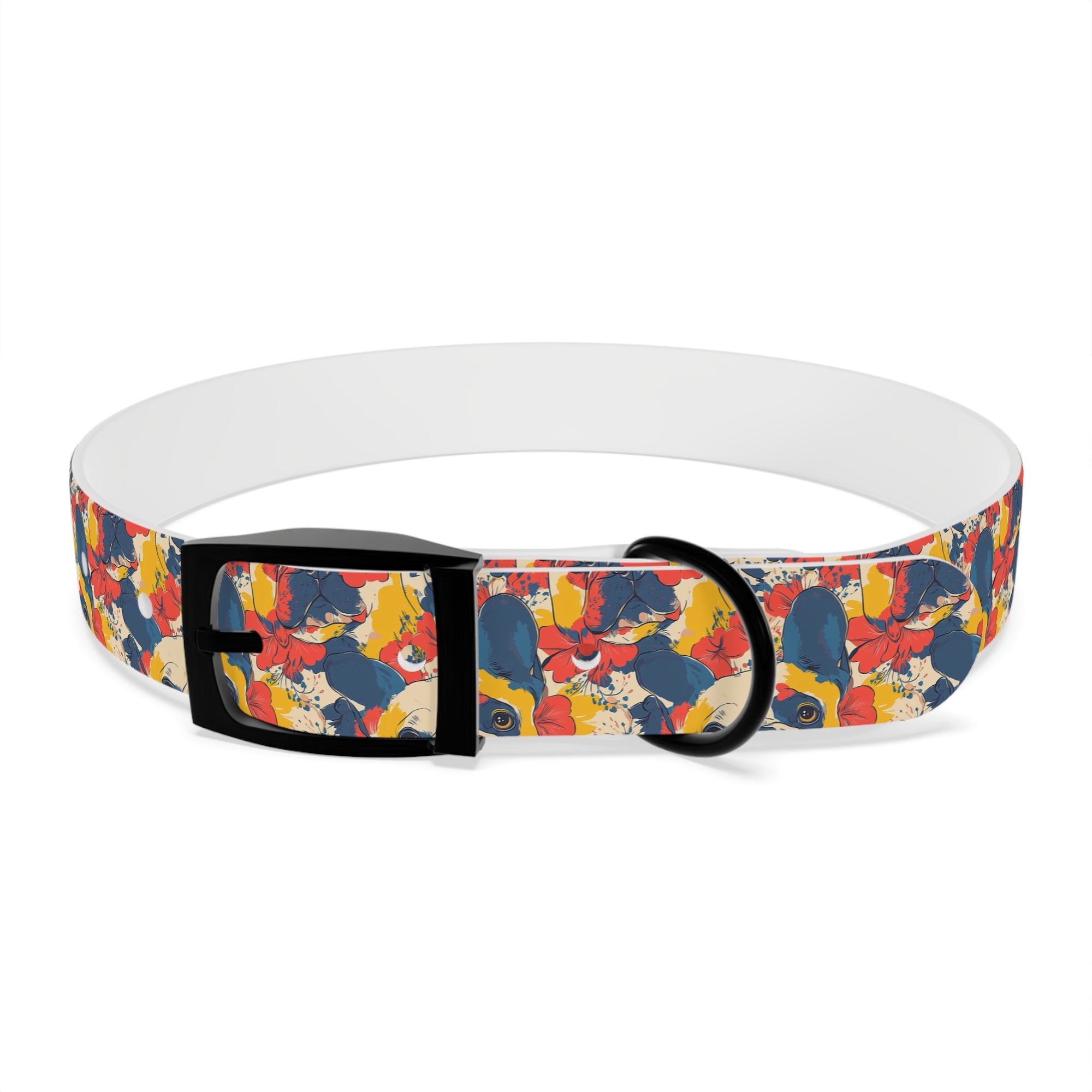 Bloom Pup Frenchietastic Splatter Dog Collar