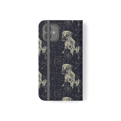 Celestial Boxer Bliss Flip Cases