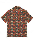 Pug Paradise Playpen Men's Hawaiian Camp Shirt