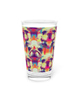 Glitchy Bulldog Blitz Pint Glass