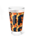 Rottweiler Chic Pawsitivity Mixing Glass, 16oz