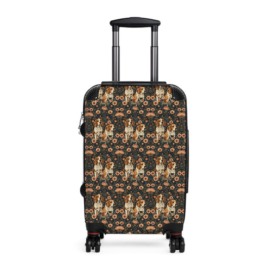 Beagle Blossom Bonanza Suitcase