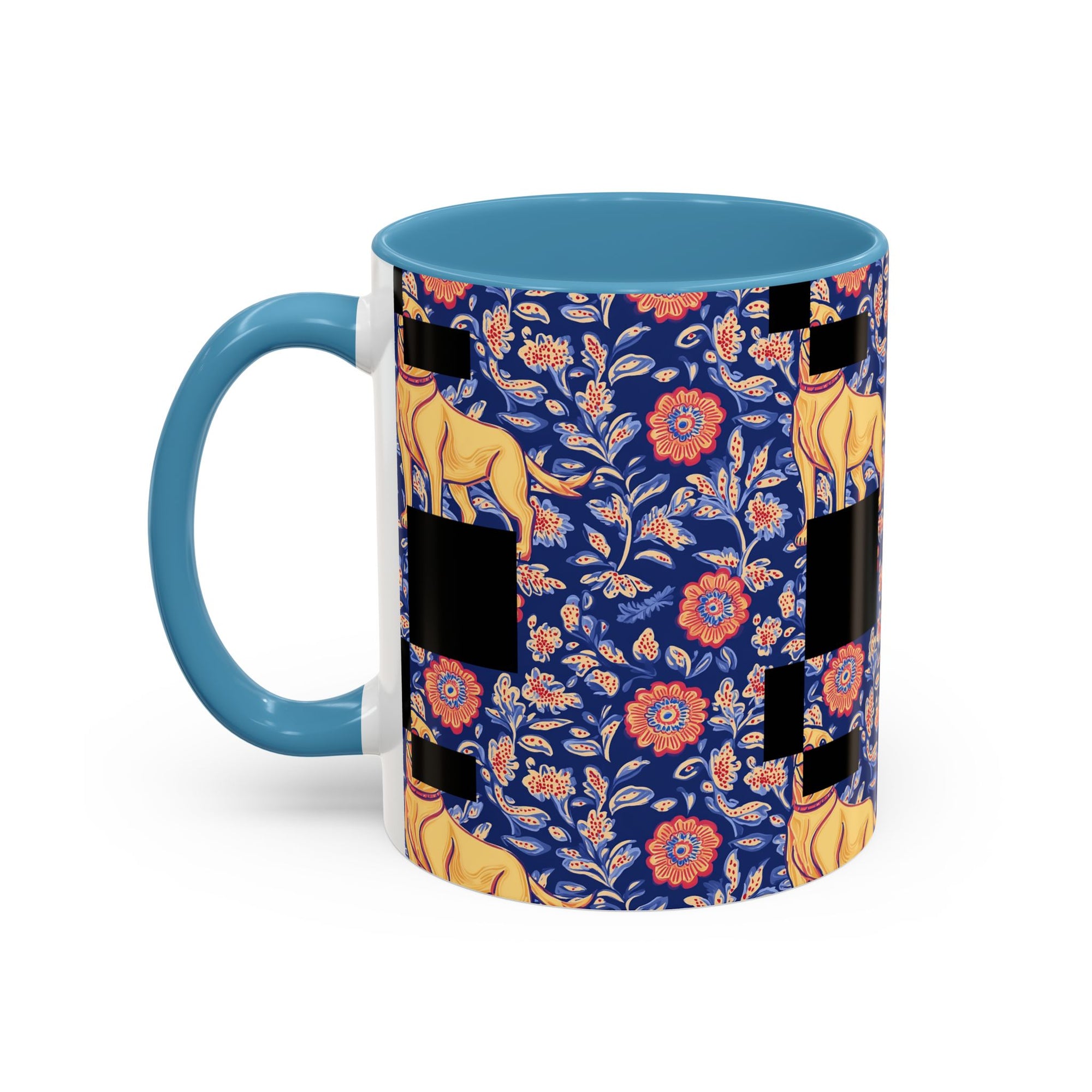 Bloomtastic Lab Petal Parade Accent Coffee Mug