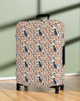 Bloomiful Lab Bouquet Luggage Cover