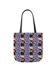 Bloomtastic Lab Petal Parade Canvas Tote Bag