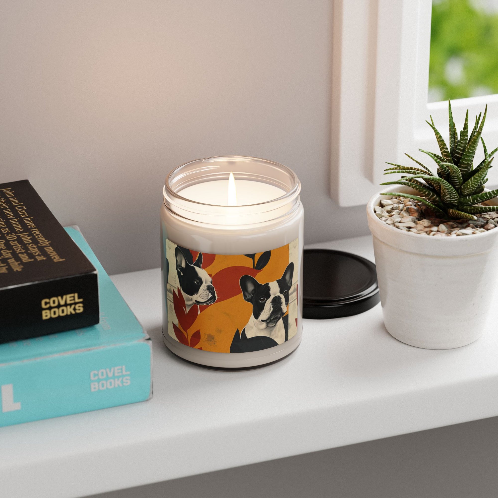 Chic Frenchie Charm Scented Soy Candle