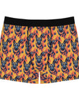 Impressionistic German Shepherds Men's Boxer Briefs