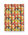 Corgi Chic Popart Pup Hardcover Journal Matte