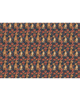 Floral Pawsome Dachsund Delight Gift Wrap Papers