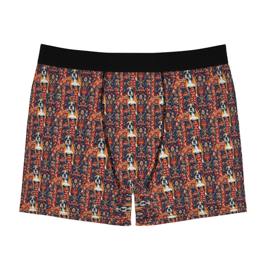 Boxer Blossom Tapestry Delight Men's Boxer Briefs