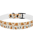 Golden Glamour Paws - Luxe Licks for Regal Retrievers Dog Collar