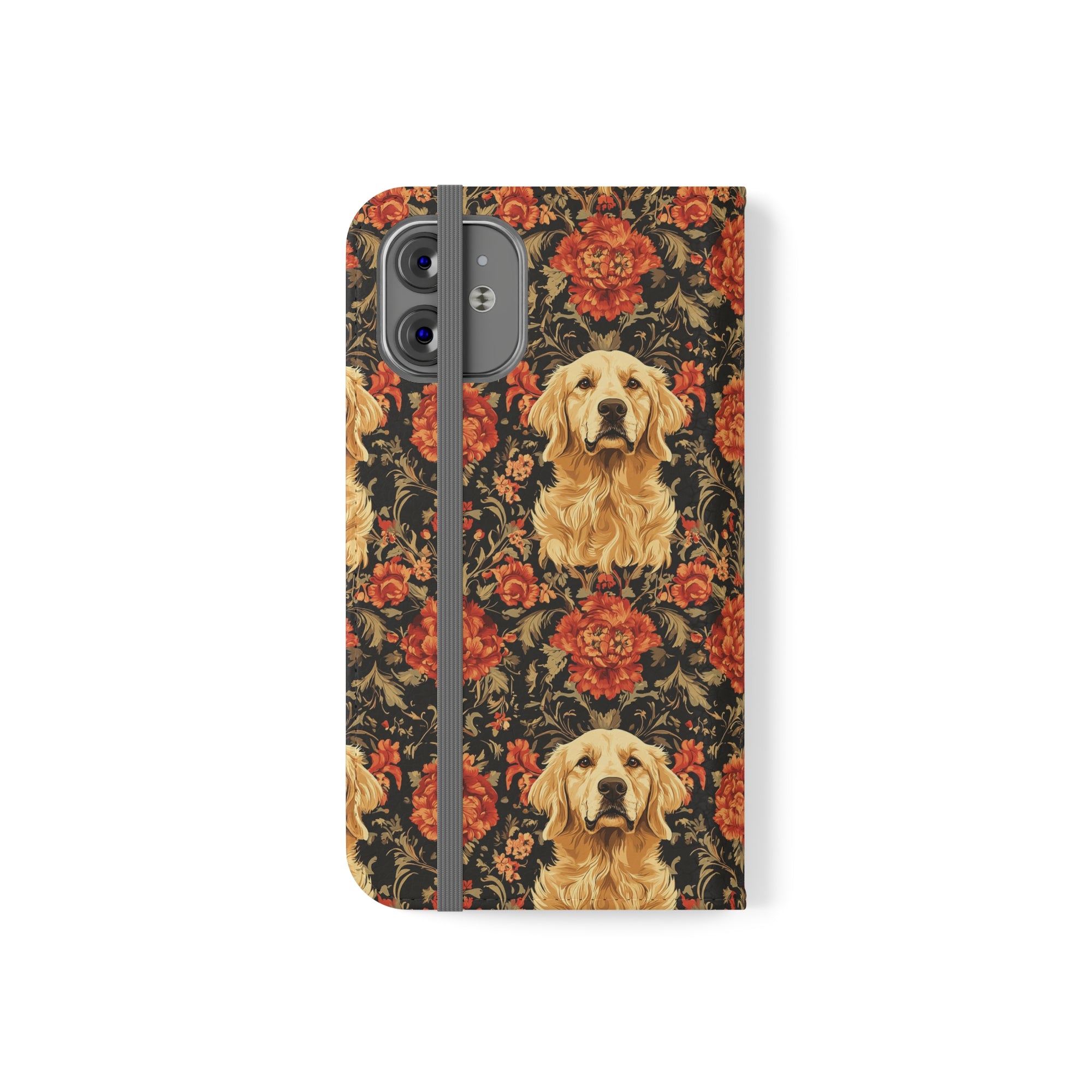 Golden Pawsatronic Tapestry Flip Cases