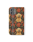 Golden Pawsatronic Tapestry Flip Cases