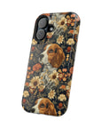 Beagle Blossoms Magnetic Tough Cases