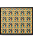 Royal Rottie Regalia Matte Canvas, Framed