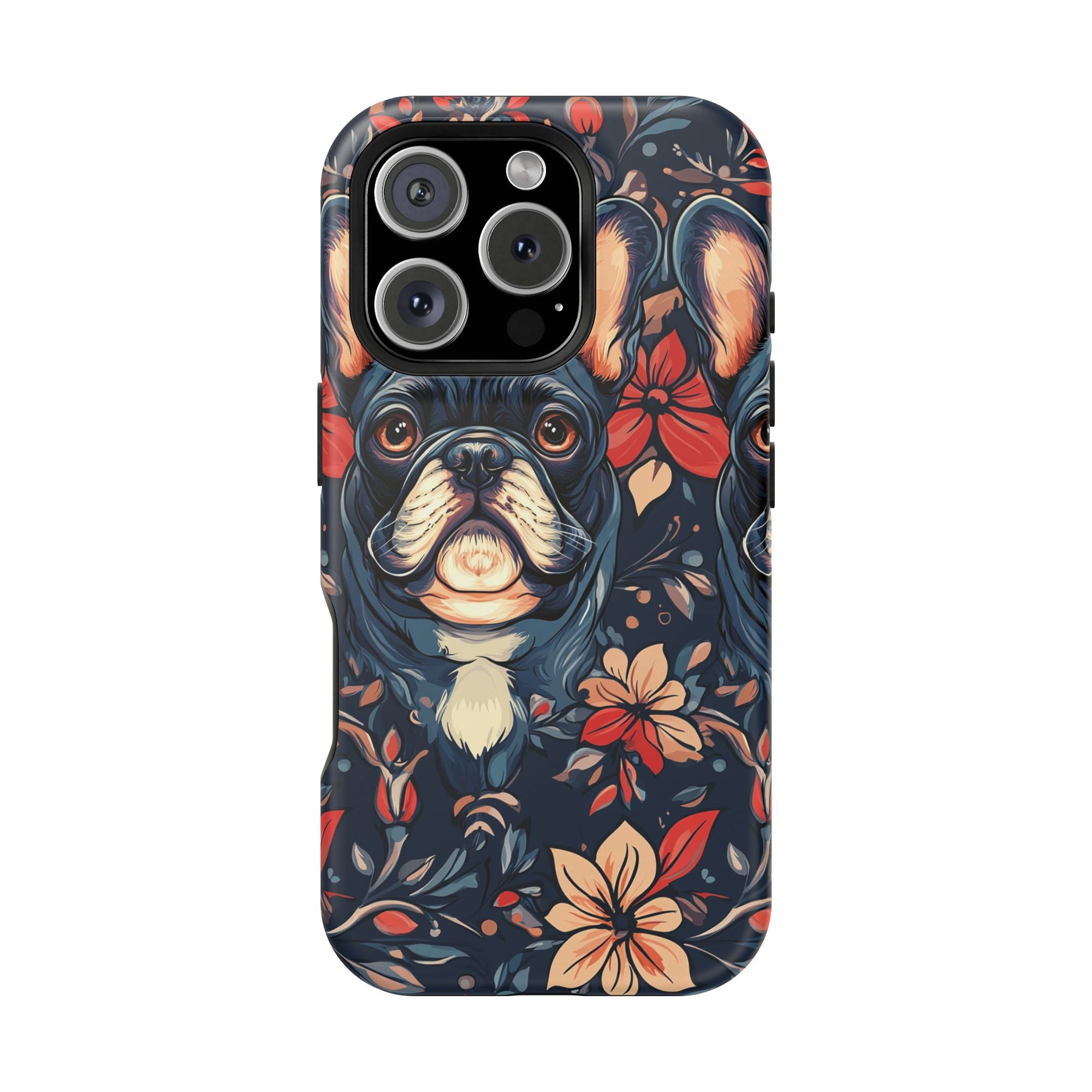 Gothic Rose Bulldog Noir Enchantment Magnetic Tough Cases