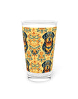 Royal Rottie Regalia Pint Glass