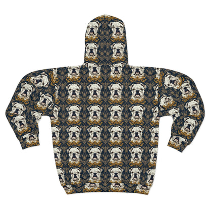 Wildwood Wanderlust Bulldog Unisex Zip Hoodie