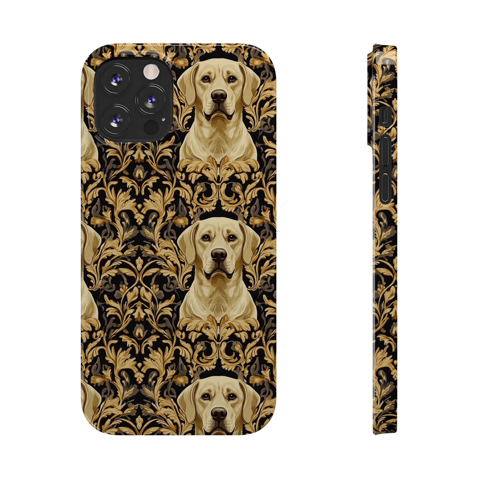 Royal Pawsitivity Labs Slim Phone Cases