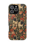 Blooming Pug Paradise Magnetic Tough Cases